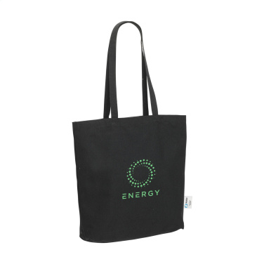 Logo trade promotional gift photo of: Wolkat Rabat Recycled Textile Shopper