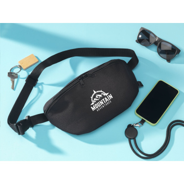 Logo trade promotional item photo of: Huckle Belt Bag GRS RPET waist bag
