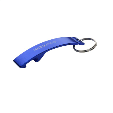 Logo trade advertising products image of: Alu Opener keyring