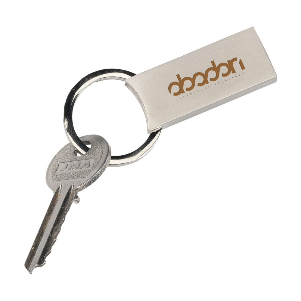 Logo trade corporate gifts picture of: StraightKey key ring