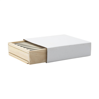 Logo trade corporate gifts image of: WoodGame 5-in-1 game set