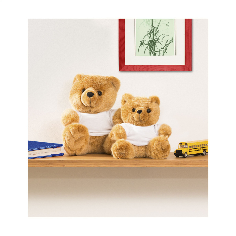 Logo trade advertising products image of: Browny Bear cuddle toy