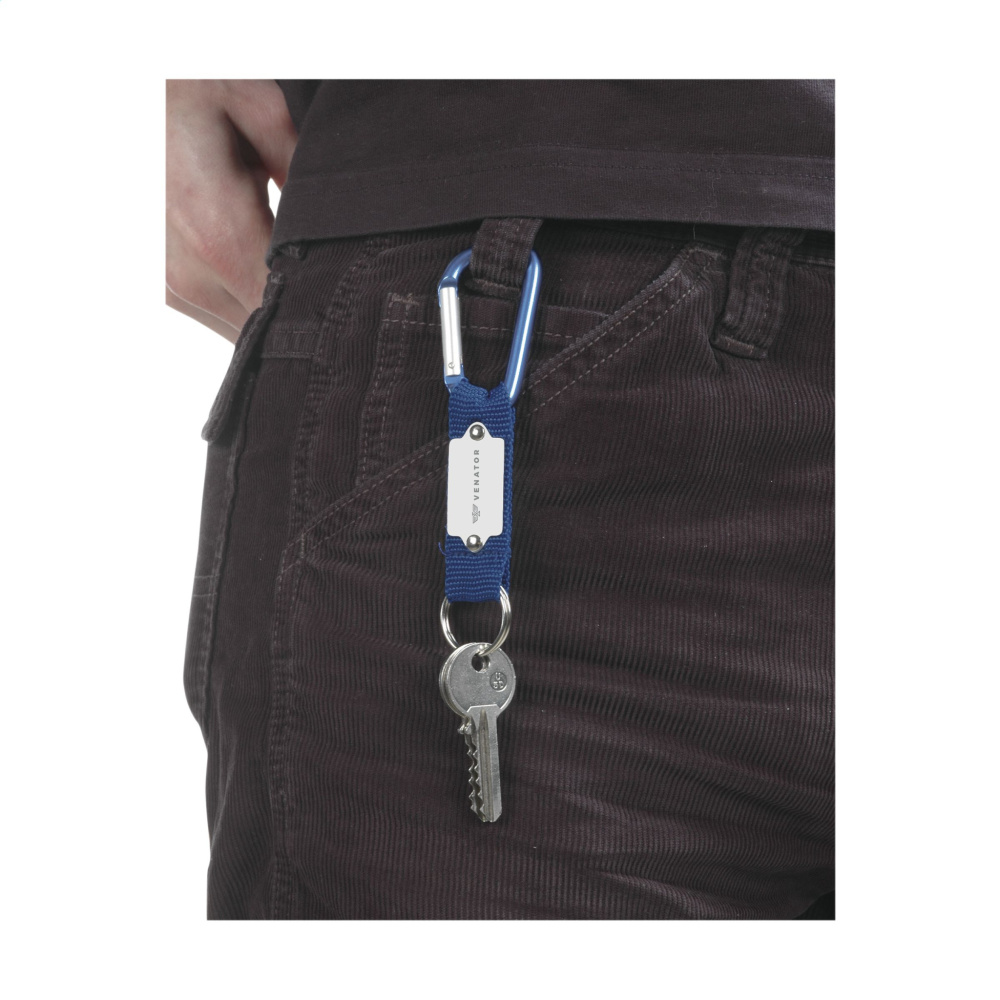 Logo trade promotional merchandise image of: KeyTex carabiner hook