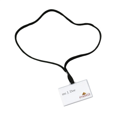 Logo trade advertising products image of: LanyardBadge