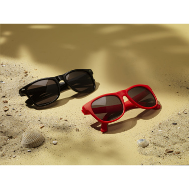 Logo trade business gifts image of: Malibu RPET sunglasses