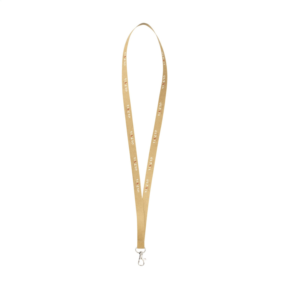 Logo trade promotional gifts image of: Lanyard Paper 1,5 cm keycord