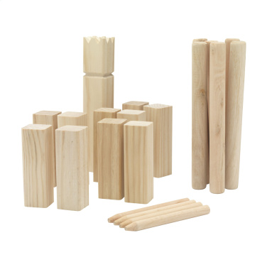 Logo trade promotional item photo of: Kingdom Kubb Outdoor Game