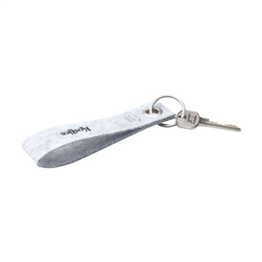 Logotrade promotional product picture of: GRS RPET Felt Keyring