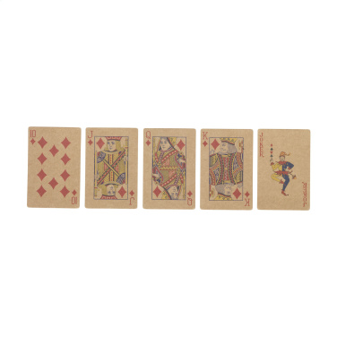 Logo trade promotional giveaways image of: Recycled Playing Cards Single deck