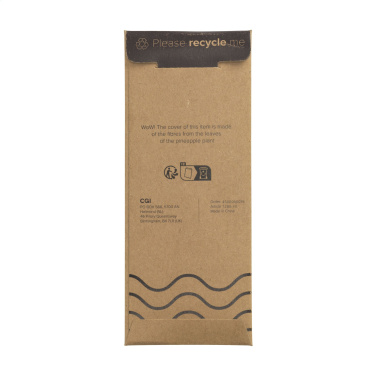 Logotrade business gifts photo of: Vegan Pineapple Leather Keyring