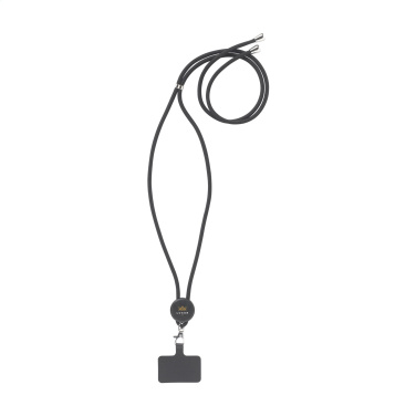 Logotrade promotional product picture of: Lace Lanyard GRS RPET 5 mm keycord