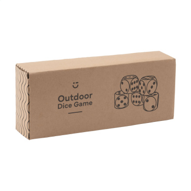 Logotrade promotional giveaway image of: Outdoor Dice Game