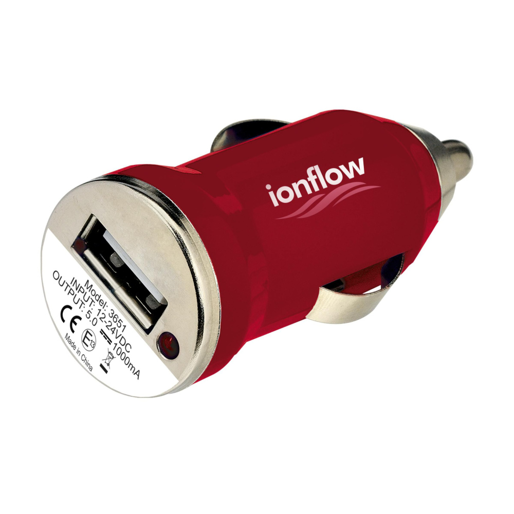 Logotrade advertising product image of: USB CarCharger plug