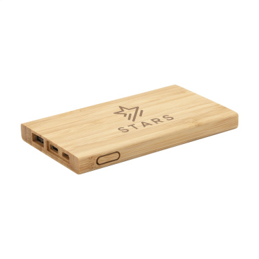 Logotrade promotional merchandise image of: Bamboo 4000 Powerbank external charger