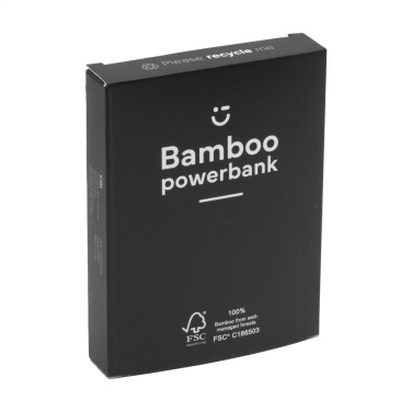 Logotrade advertising product picture of: Bamboo 4000 Powerbank external charger
