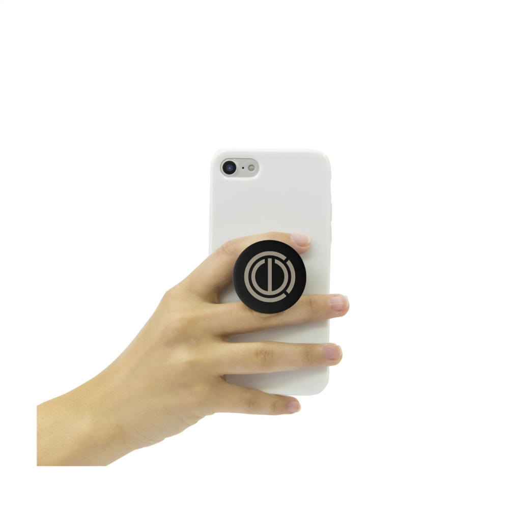 Logo trade corporate gifts picture of: PopSockets® Aluminium telephone holder