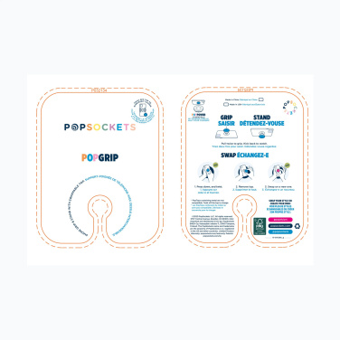 Logotrade promotional item picture of: PopSockets® 2.0 telephone holder