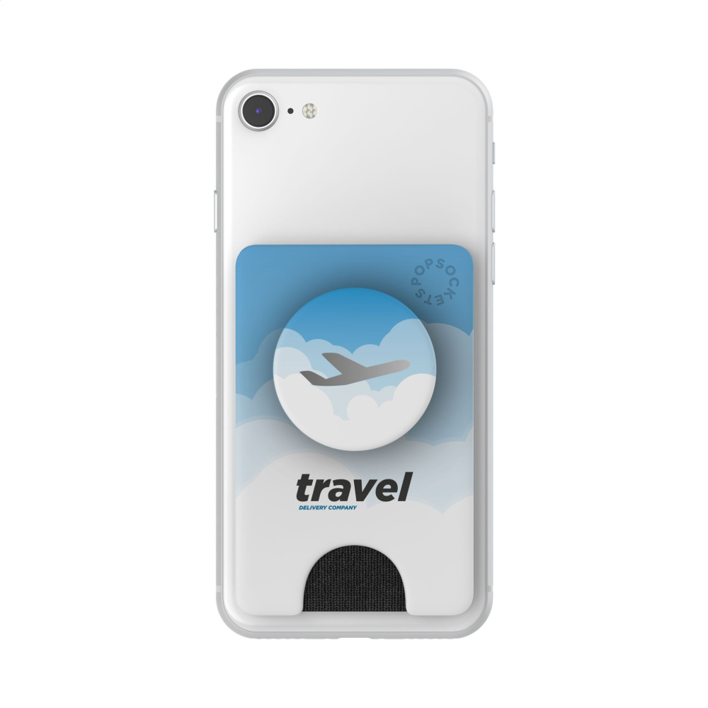 Logotrade promotional giveaways photo of: PopSockets® PopWallet+ card holder with PopGrip