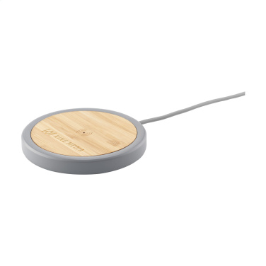 Logotrade promotional merchandise picture of: Lidos Stone ECO 10W Wireless Charger
