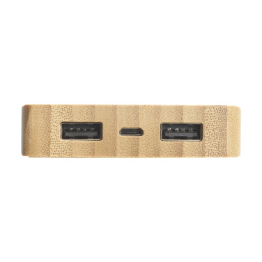 Logotrade promotional merchandise image of: Solar Powerbank 8000+ Wireless Charger