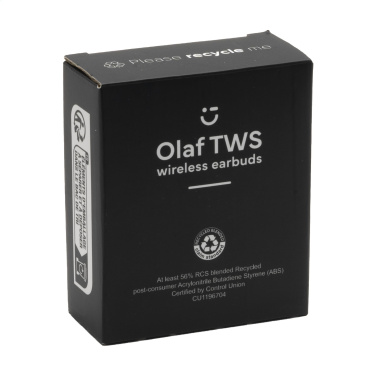 Logotrade promotional giveaways photo of: Olaf RCS TWS Wireless Earbuds