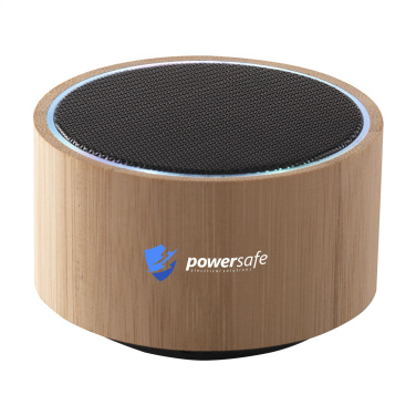 Logo trade promotional product photo of: Wave Bamboo Wireless Speaker