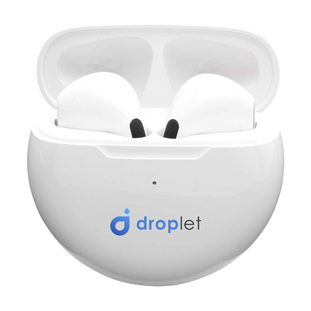 Logo trade promotional giveaways picture of: Calypso RCS Recycled Wireless Earbuds