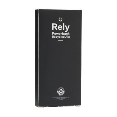 Logo trade promotional giveaways picture of: Rely Powerbank 10000 RCS Recycled Alu