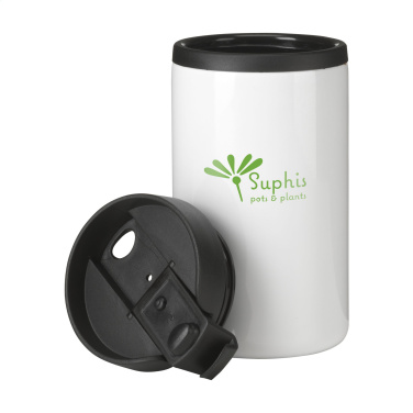 Logo trade corporate gifts image of: ThermoCan 300 ml thermo cup