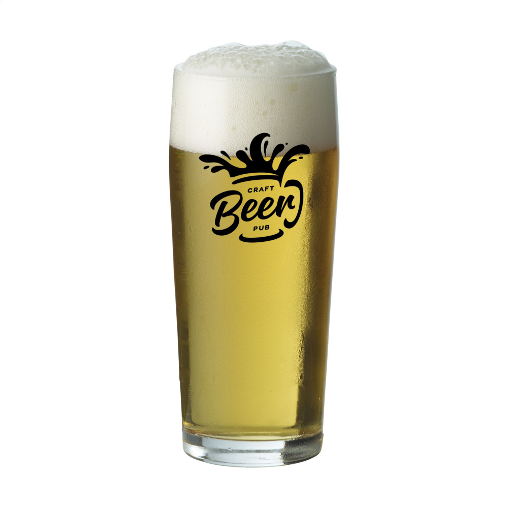 Logo trade promotional giveaways image of: Beer Glass 180 ml