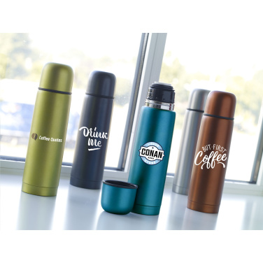 Logo trade promotional gifts picture of: Frosted Bottle 500 ml thermo bottle