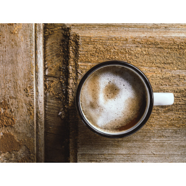 Logo trade corporate gifts picture of: Retro Enamel Mug 350 ml