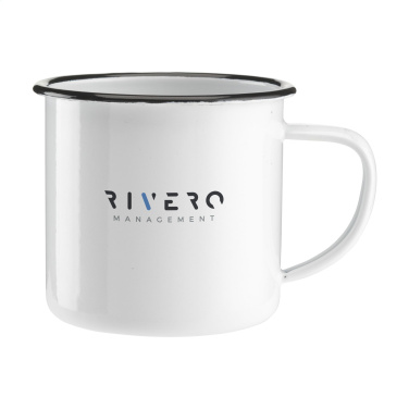 Logotrade promotional giveaways photo of: Retro Enamel Mug 350 ml
