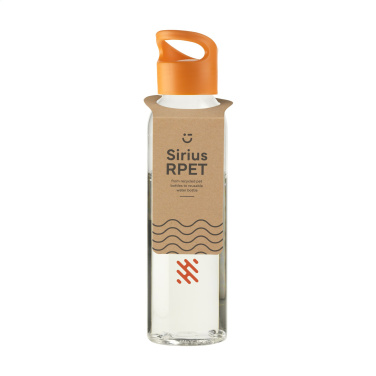Logo trade corporate gift photo of: Sirius GRS RPET 650 ml drinking bottle