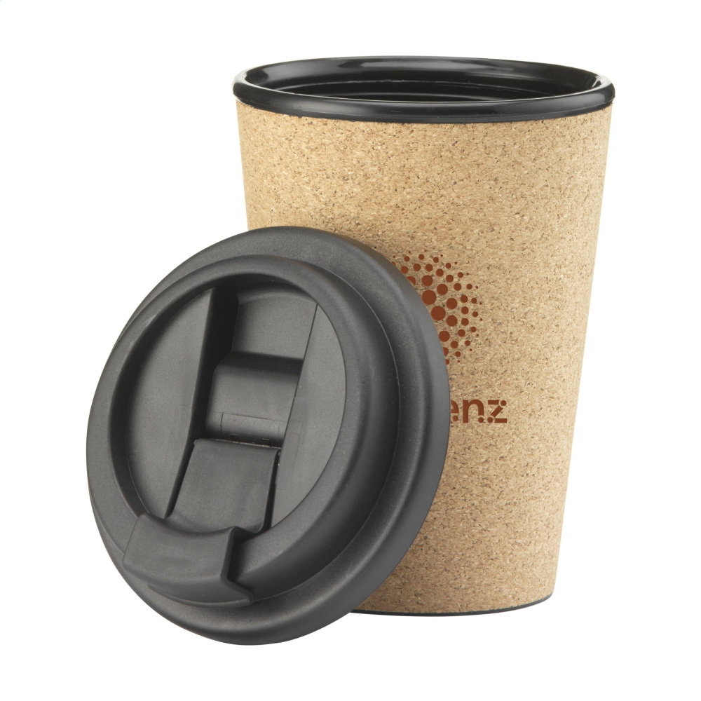 Logotrade corporate gift image of: Attea Cork 350 ml coffee cup