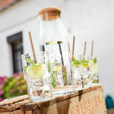 Logo trade promotional products image of: Algarve Carafe 1 L with a cork cap