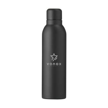 Logotrade business gift image of: Helios RCS Recycled Steel Bottle 470 ml