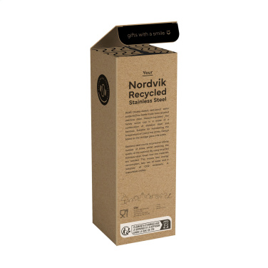 Logotrade promotional giveaway picture of: Nordvik RCS Recycled Steel 500 ml drinking bottle