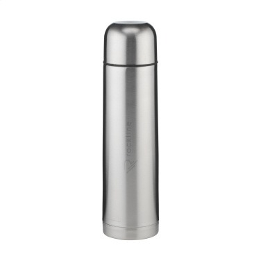 Logo trade advertising product photo of: Thermotop Maxi RCS Recycled Steel 1,000 ml thermobottle