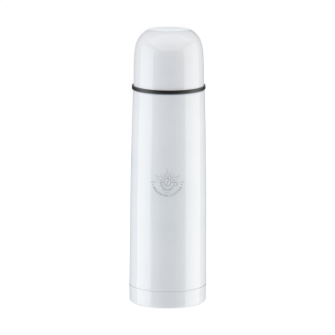 Logo trade business gift photo of: ThermoColour RCS Recycled Steel 500 ml thermo bottle