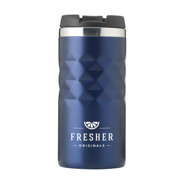 Logo trade promotional gift photo of: Geometric Mug RCS Recycled Steel 280 ml thermo cup