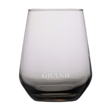 Logotrade promotional giveaways photo of: Smokey Water Glass 450 ml