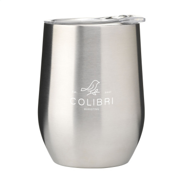 Logo trade promotional item photo of: Huevo RCS Recycled Steel Cup 350 ml thermo cup