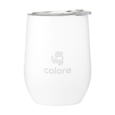 Logo trade promotional item photo of: Huevo RCS Recycled Steel Cup 350 ml thermo cup
