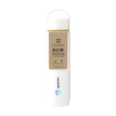 Logo trade promotional merchandise image of: EcoBottle Slim 450 ml plant based - made in EU