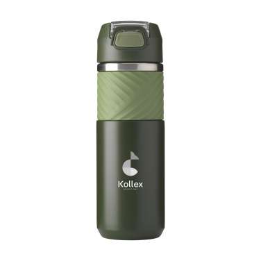 Logo trade advertising products picture of: Lynn RCS Recycled Steel Bottle 500 ml