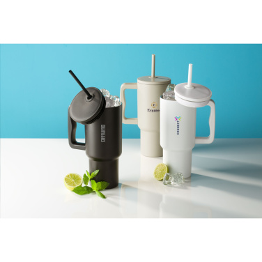 Logotrade promotional product picture of: Rhino RCS Recycled Steel Cup 900 ml