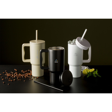 Logotrade promotional gift image of: Rhino RCS Recycled Steel Cup 900 ml