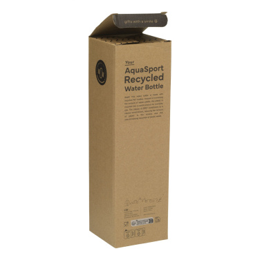 Logo trade corporate gift photo of: AquaSport GRS Recycled Water Bottle 1,000 ml
