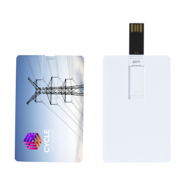 Logo trade promotional item photo of: CredCard USB from stock 4 GB